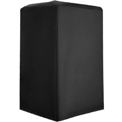 Housse de protection pour haut-parleur d'extérieur, anti-poussière, imperméable et résistante aux UV, tissu Oxford noir, 1 pièce