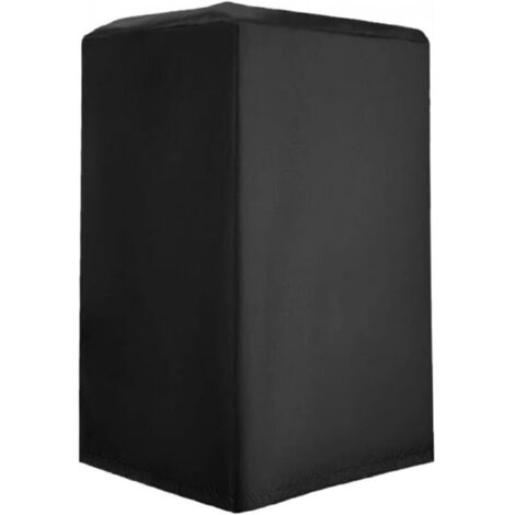 Housse de protection pour haut-parleur d'extérieur, anti-poussière, imperméable et résistante aux UV, tissu Oxford noir, 1 pièce