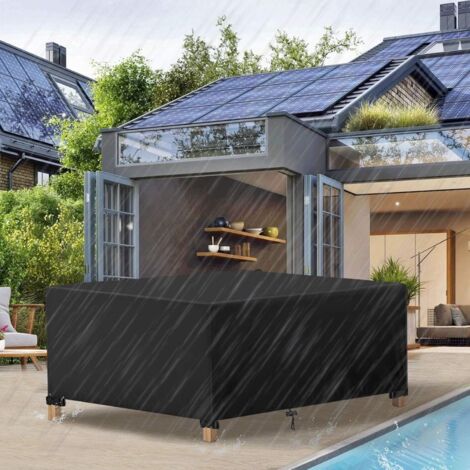 Housse de protection pour meubles 12612674cm, Housse imperméable pour meubles de jardin,