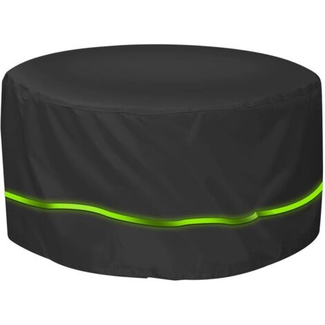 Housse de protection pour meubles de jardin avec bande réfléchissante, imperméable, coupe-vent, résistant aux UV, à l'humidité (239x58cm)