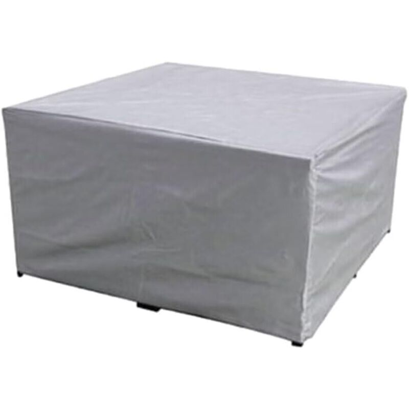 Housse de Protection pour Meubles de Jardin, Rectangulaire, Anti-UV, Tissu Oxford 210D,115×115×70cm