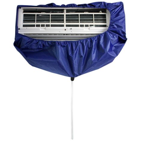 Housse de Protection pour Nettoyage de Climatiseur en PVC Imperméable - Taille M/L avec Tuyau d'eau de 3 mètres pour 1P/1.5P/2P/3P