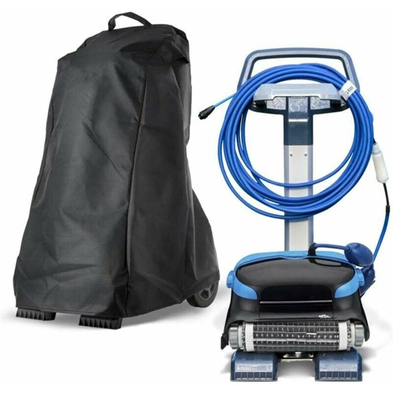 Housse De Protection Pour Nettoyeur De Piscine, Housse Pour Robot Dolphin Avec Poignée Et Cordon De Serrage