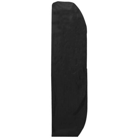 Housse de protection pour parasol banane extérieur 280cm, toile Oxford imperméable et anti-poussière avec fermeture éclair, idéale pour jardin, terrasse et balcon.