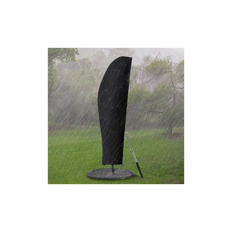 Grande couverture de parasol à distance de 3 x 4 mètres avec tige télescopique - Tigrezy