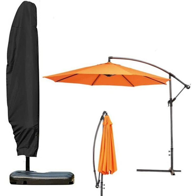 Gabrielle - Housse de Protection pour Parasol en Tissu Oxford 420D Couverture de Parasol Housse de Parasol Jardin Couverture de Parapluie de Jardin