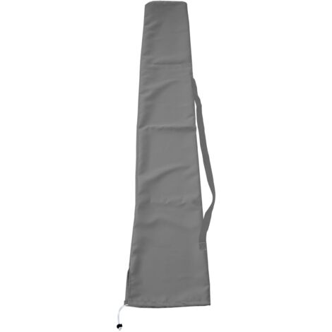 Housse de protection pour parasol jusqu'à 3x4m, gaine de protection avec cordelette, anthracite