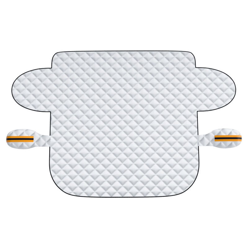 Cyslmuk - Housse de protection pour pare-brise de voiture Avec bords 9 magnétiques couches plus épaisses Extra large Protection d'hiver pour les