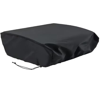 Housse de Protection pour Plancha en Tissu Oxford 210D - Taille 574823cm - Imperméable, Anti-UV et Anti-poussière - Noir - pour Usage