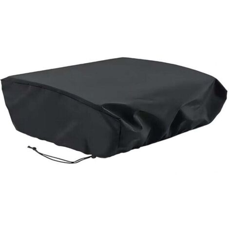 Housse de Protection pour Plancha en Tissu Oxford 210D - Taille 574823cm - Imperméable, Anti-UV et Anti-poussière - Noir - pour Usage Extérieur