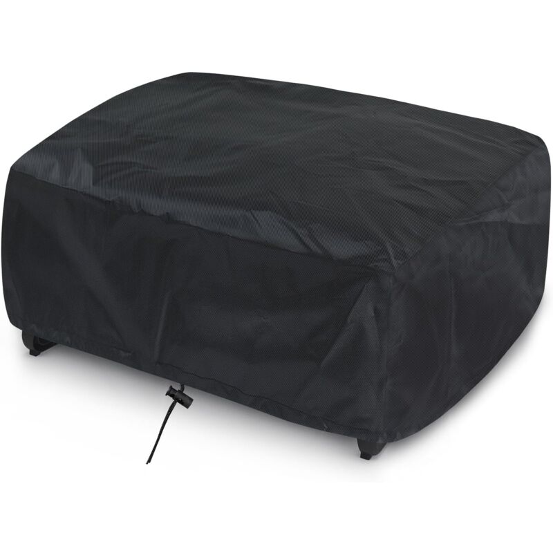 Housse de Protection pour Plancha,Dimension 56x50x20 cm,Facile à Poser,Résistant à l'eau et à la poussière, Anti-UV, Noir,Housse Plancha Universelle