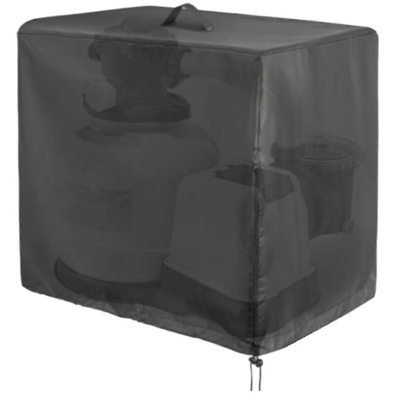 Alovez - Housse de protection pour pompe de piscine, tissu Oxford imperméable, accessoires de piscine, petite taille