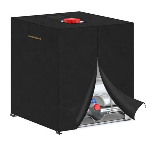 Housse de Protection pour Réservoir d'eau 1000 L Bache Couverture Réservoir IBC d'eau de Pluie, Housse Cuve 1000L(120x100x116cm)