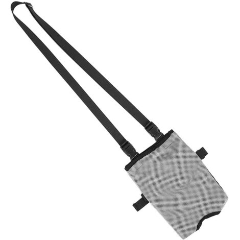 Housse de Protection pour Sac de Drainage Urinaire Gris, Pochette Discrète Postopératoire à Porter à l'Épaule