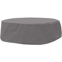 Housse Pour Table De Jardin Ronde 90 Cm Cov Up Gris Oviala La