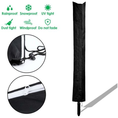 Housse de protection pour sèche-linge rotatif 210D 168x28cm Séchoir parapluie Housse de protection de rechange