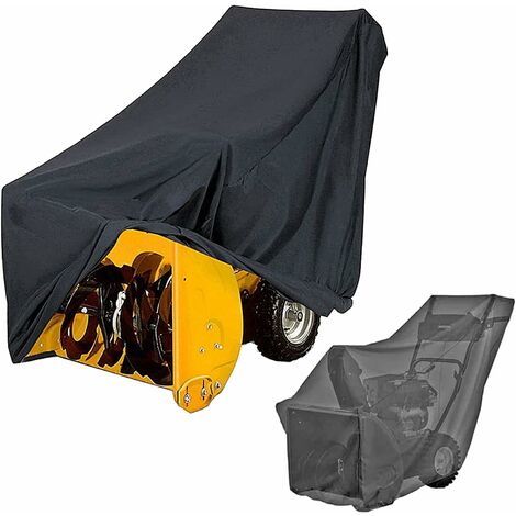 Housse de Protection pour souffleuse/Fraise à Neige,Tissu Oxford 210D Housse de Protection pour souffleuse à Neige Housse de Chasse-Neige Housse étanche Housse de souffleuse à Neige