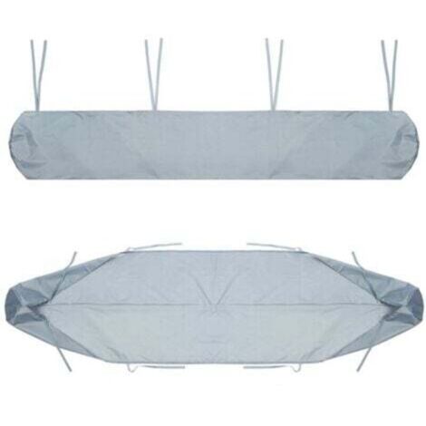 Housse de protection pour store banne 4 m – Gris, anti-poussière et imperméable, housse de rangement pour auvent de terrasse et jardin