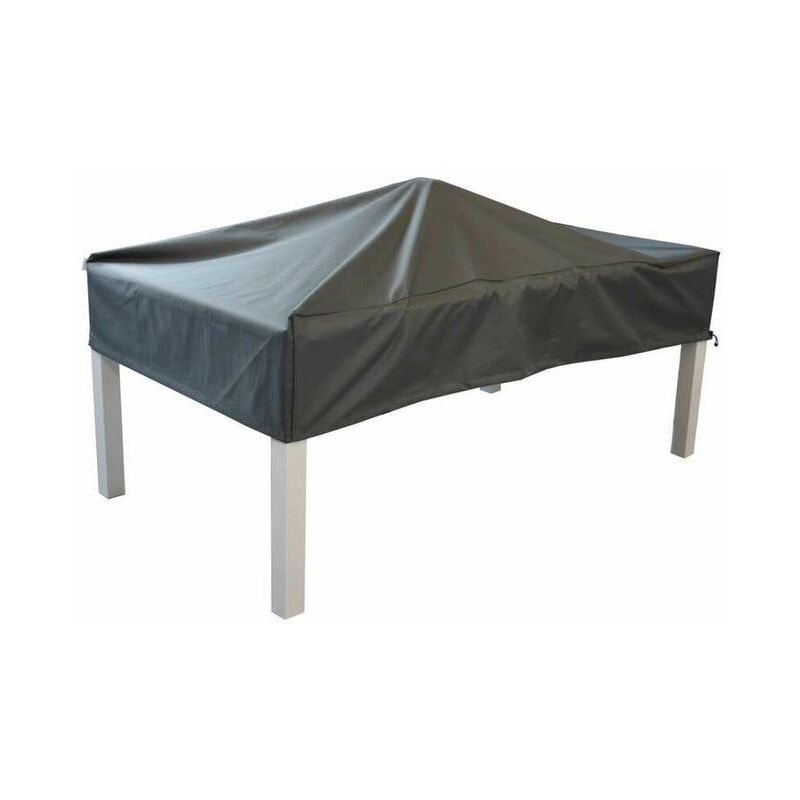Housse de protection pour table - 220 x 100 x 30 cm - Grise