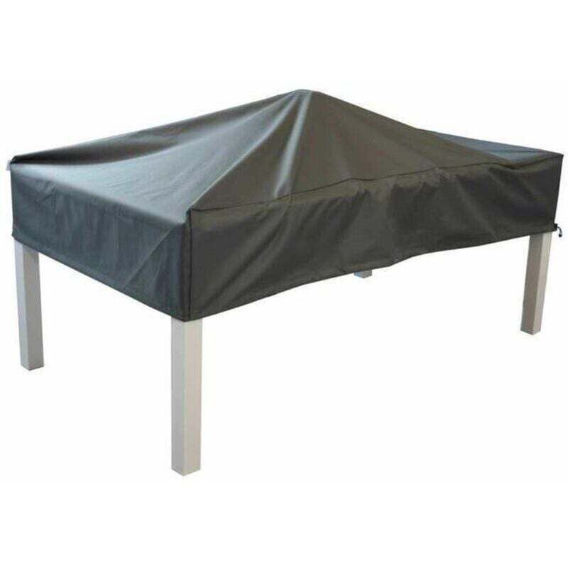 Housse de protection pour table - 220 x 100 x 30 cm - Grise