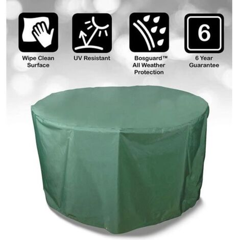 Housse de Protection pour Table Bâche - Vert - Dia 140X95CM - Résistante aux UV - Anti-poussière - Imperméable