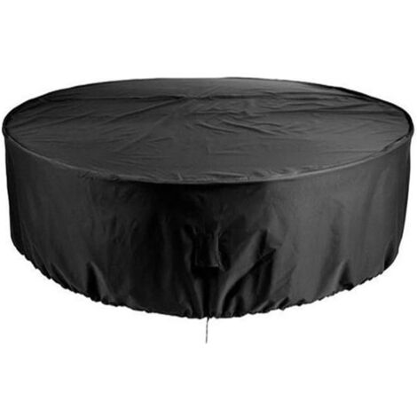 Housse de protection pour table de jardin ronde 230x110cm - Anti-UV et imperméable