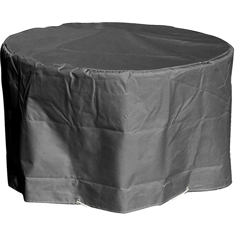 Greenclub - Housse de protection pour Table de Jardin ronde Haute qualité polyester d 120 x h 70 cm Couleur Anthracite - Anthracite