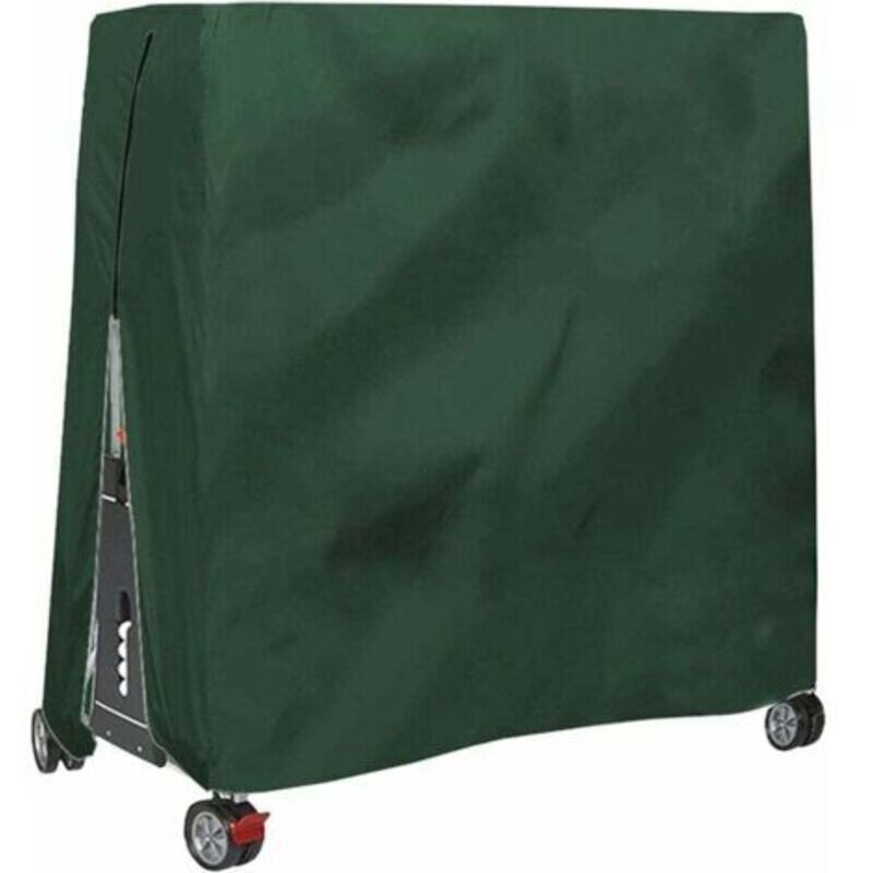 Housse de protection pour table de ping pong – Tissu oxford 420D résistant aux intempéries – Dimensions jusqu'à 165x70x185 cm – Fermeture éclair et