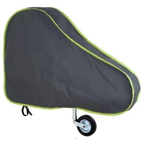 Housse de protection pour timon de remorque – Matériau composite innovant – Dimensions 9561 cm – Bandes réfléchissantes pour sécurité