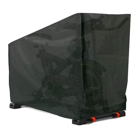Housse de protection pour vélo d'exercice stationnaire, protection pour cyclisme en salle vertical, anti-poussière/imperméable à l'eau et au soleil