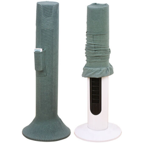 Housse de protection pour ventilateur de tour, protection de ventilateur sur pied, entièrement entourée,vert matcha