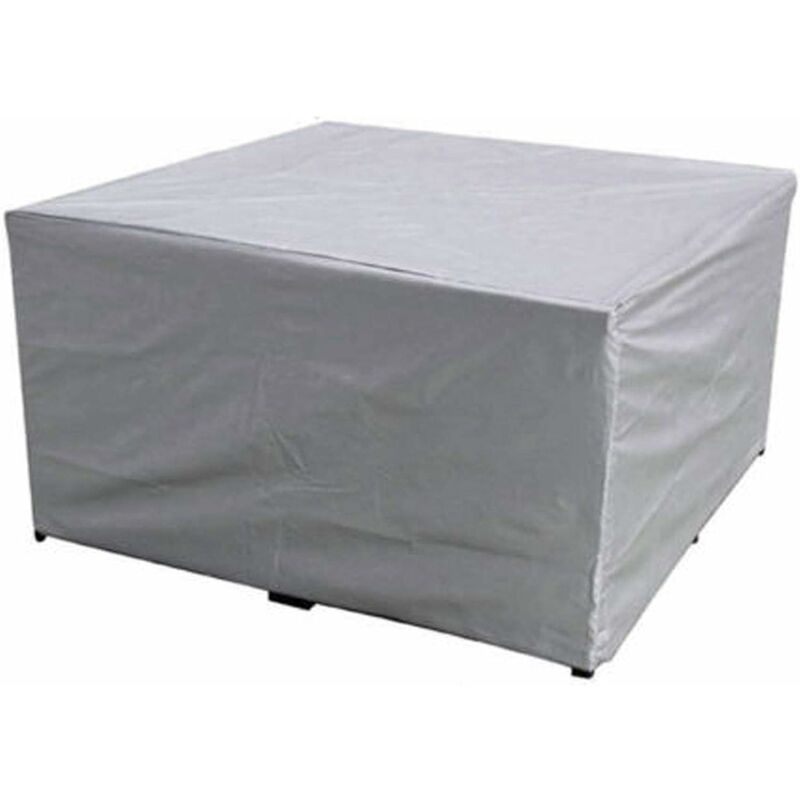 Housse de protection rectangulaire pour meubles de jardin, en polyester, imperméable, anti-poussière, anti-UV, pour chaise ou table de jardin
