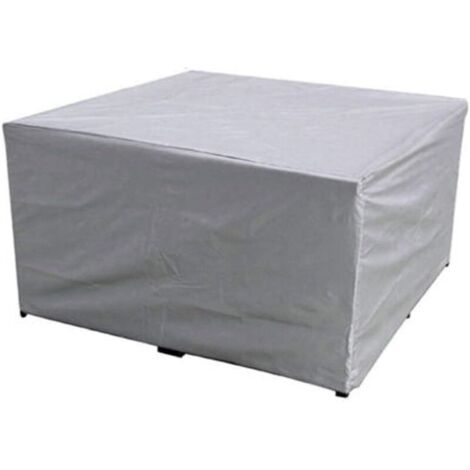 Housse De Protection Rectangulaire Pour Meubles De Jardin, En Polyester, Imperméable, Anti-Poussière, Anti-Uv, Pour Chaise Ou Table De Jardin (Dimensions : 150 X 150 X 75cm)