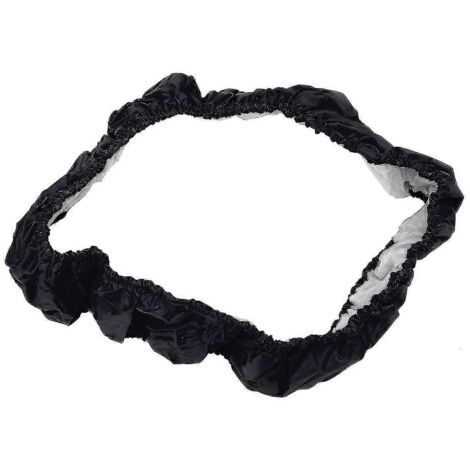 housse de protection ronde en mousse pour trampoline de 38 pouces (diamètre 96 cm), accessoire de rechange noir.