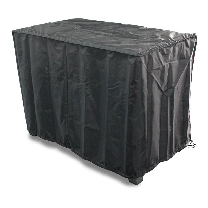 Housse de protection salon de jardin 104x59x70cm pour consoles extensibles - black