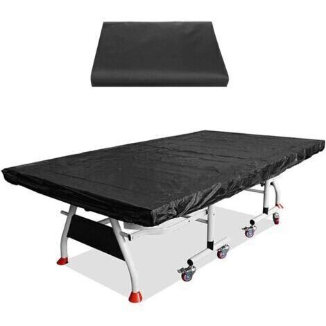Housse de protection solaire imperméable et anti-poussière pour table de ping-pong d'extérieur 280x150x5cm