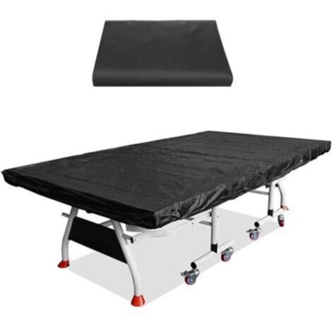 Housse de protection solaire imperméable et anti-poussière pour table de ping-pong d'extérieur 280x150x5cm