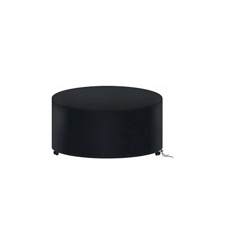 Housse de Protection Table Ronde de Jardin 180 x 90CM, Housse Salon de Jardin Imperméable, 210D Oxford Bache Protection Table Exterieur Ronde