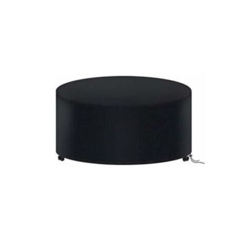 Housse de Protection Table Ronde de Jardin 180 X 90CM. Housse Salon de Jardin Imperméable. 210D Oxford Bache Protection Table Exterieur Ronde