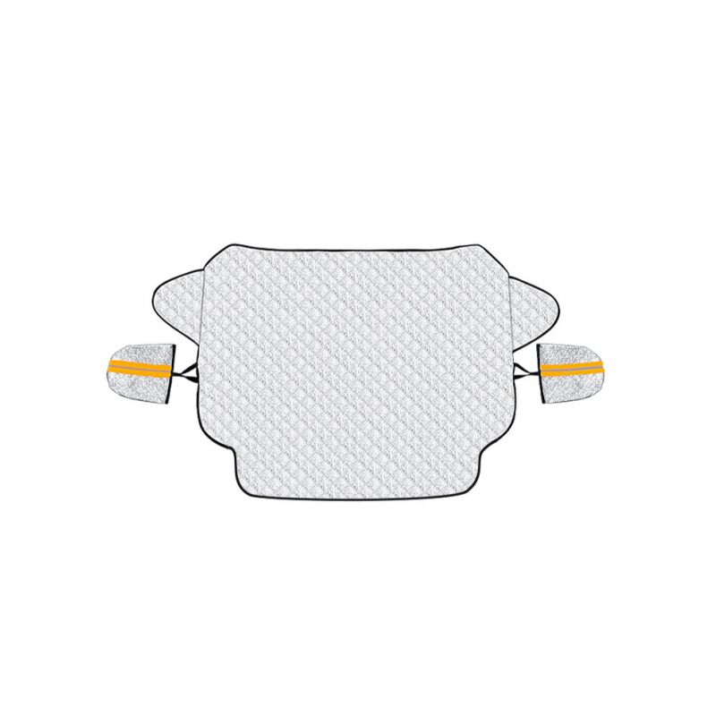 Housse de protection ultra épaisse pour pare-brise de voiture – Neige, glace, soleil, poussière, uv, résistant à l'eau – Convient parfaitement aux
