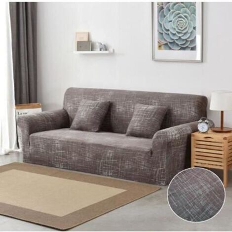 Housse de protection universelle extensible, style scandinave et lavable en machine.