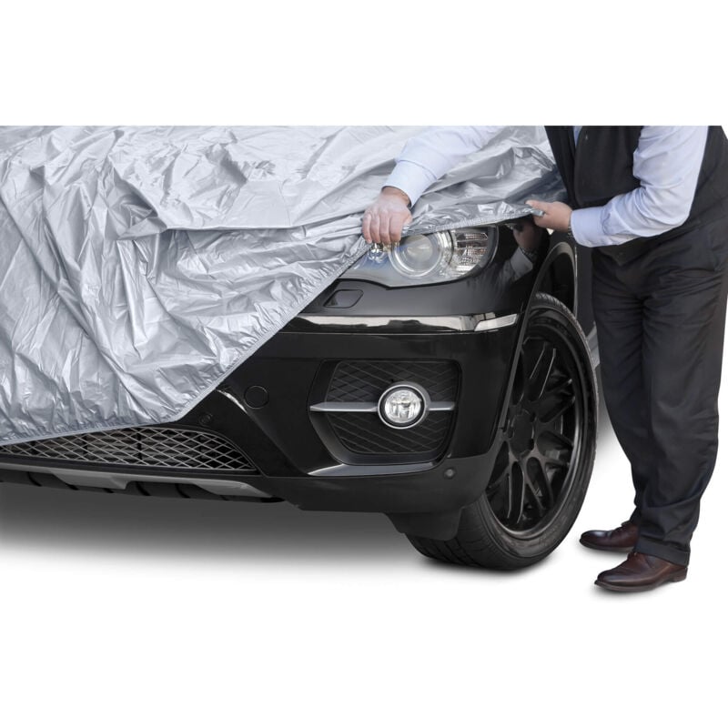 Sumex - Housse de protection voiture, 4X4 doublée . 420x165x132 cm
