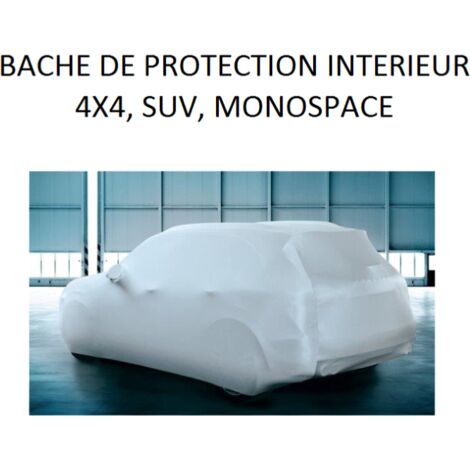 Housse de protection voiture intérieur gris respirant lavable xl  533x178x119 cm ECD GERMANY 490006284