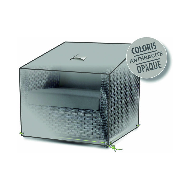 Housse Cover'air Jardiline pour fauteuil, table - 85 x 85 x H.70 cm