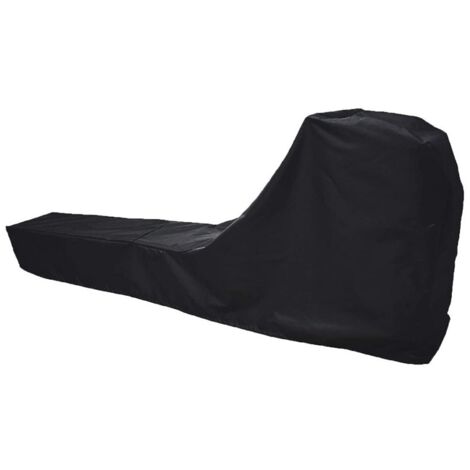Housse de rameur Tissu Oxford 210D, housse de protection anti-poussière pour équipement de fitness, noir