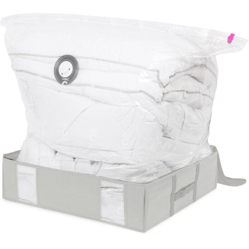 Housse de rangement sous vide Granit 2.0 - COMPACTOR - 54.5 x 43.5 x H.17.5 cm -