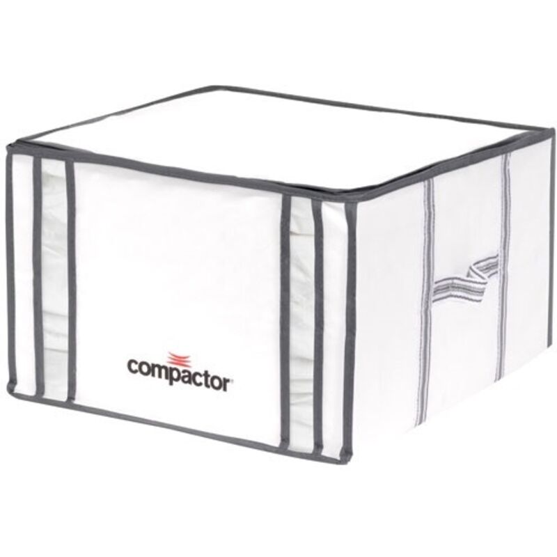 Housse semi-rigide 125l – Dimensions 42x40x25cm – Sac de compression en nylon et polyéthylène – Économie d'espace jusqu'à 75% – Compactor