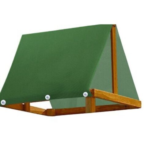 Housse de rechange pour auvent de balançoire d'aire de jeux extérieure pour enfants : housse de protection résistante à la pluie, au soleil, à l'eau et à la poussière pour mobilier de patio.