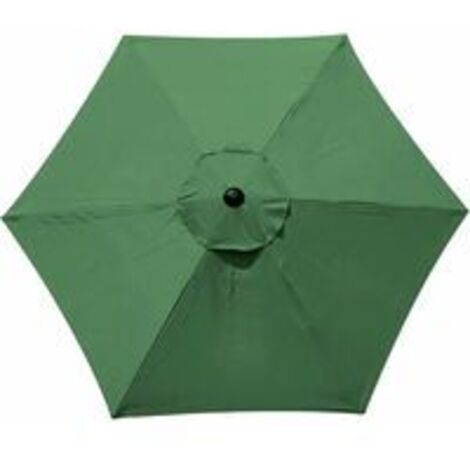 Housse de rechange pour parasol, 6 baleines, 2 m, imperméable, résistante aux UV