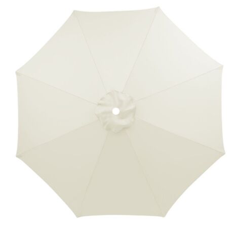 Housse de Rechange pour Parasol - 6 Baleines - Diamètre 3 m - Imperméable Anti-UV